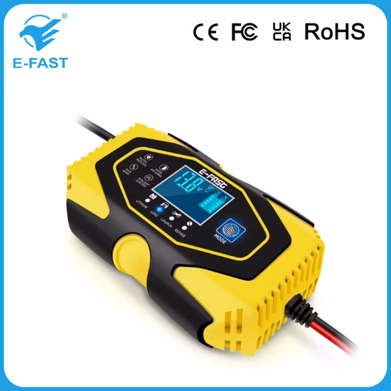 Carregador de bateria de ácido-chumbo 12V 6A 24V 3A de reparo de pulso inteligente por atacado